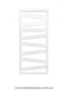 Полотенцесушитель Zehnder Kazeane. Цвет белый